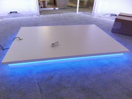 Custom Product Podium with LED RGB Lighting
